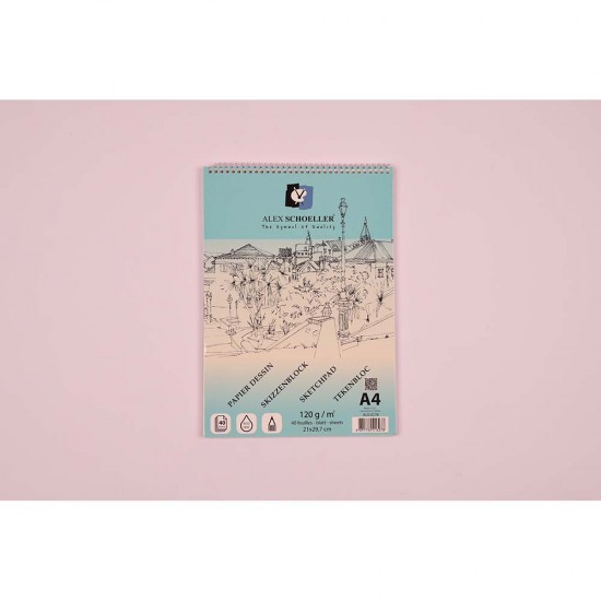 ALEX ALX-0278 SPR ESKİZ BLOK A4 120GR 40YP