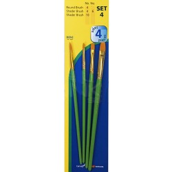 FANART 7500-S4 ACADEMY 500 SERİ FIRÇA SETİ NO:4 4LÜ SET