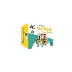 BEE BS5741 SMART MONTESSORİ PEG BEBEK RENK EŞLEŞTİRME