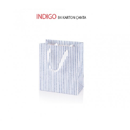 GIPTA BG2831 B4 INDIGO KARTON ÇANTA