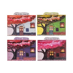 UNICK COLOR 9861 ÇITÇITLI DOSYA A4 SİMLİ KİRAZ ÇİÇEĞİ AĞACI