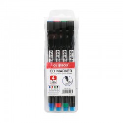 GLOBOX 1007 ASETAT KALEMİ M 4LÜ KRŞ