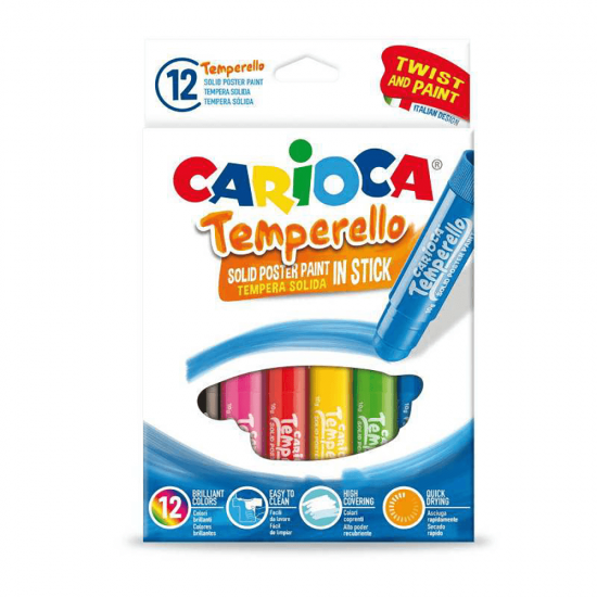 CARİOCA 42737 STİCK YAPIŞTIRICI TEMPERELLO 12Lİ