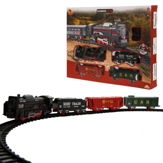 SUNMAN 5116 TREN SET KLASİK 19 PARÇA SES IŞIK