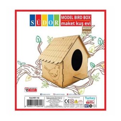 SÜDOR MD1-06 AHŞAP MAKET KUŞ EVİ