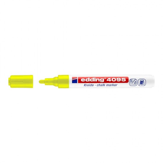 EDDİNG CAM KALEMİ 4095-65 SARI