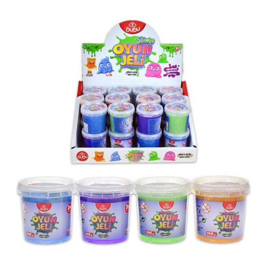 BU-BU SLM020 OYUN JELİ METALİK 145GR 24LÜ KT