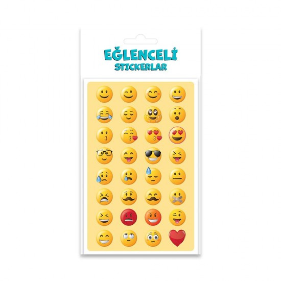 KESKİN 221200 ORTA BOY PUFFY STİCKER-EMOJİ