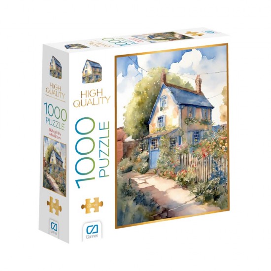 CA 7067 PUZZLE 1000 PRÇ BAHÇELİ EV
