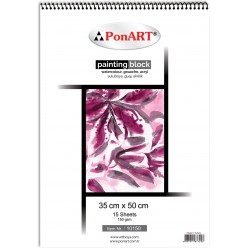 PONART P.BLOK 35X50 150GR 15YP
