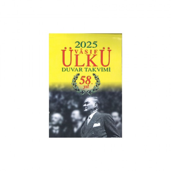 ÜLKÜ DUVAR TAKVİMİ+KARTONU 2027