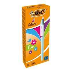 BİC 4 COLOURS TÜKENMEZ KALEM FASHION  887777/982870