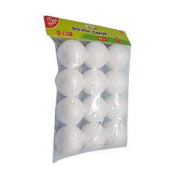 BU-BU KP0003 STRAFOR KÖPÜK TOP 5 CM 12Lİ