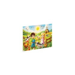 CA 3500 PUZZLE AHŞAP ÇİFTLİK HAYVANLARI
