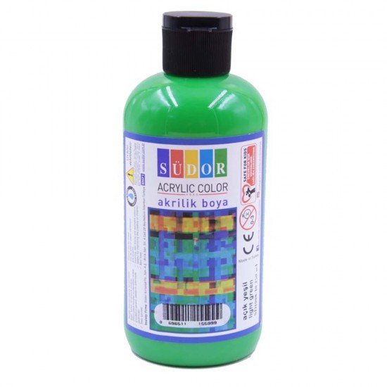 SÜDOR SD1008-10 AKRİLİK 250ML AÇIK YEŞİL