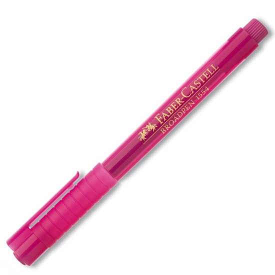 FABER BROADPEN KEÇELİ KALEM PEMBE 155428