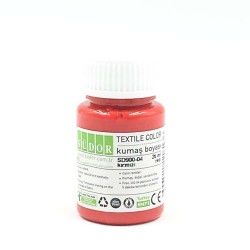 SÜDOR SD900-04 KUMAŞ BOYASI 25ML KIRMIZI