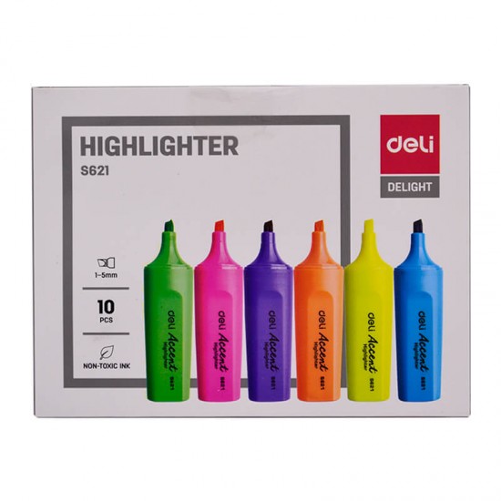DELİ S621 FOSFORLU KALEM PEMBE 100016716