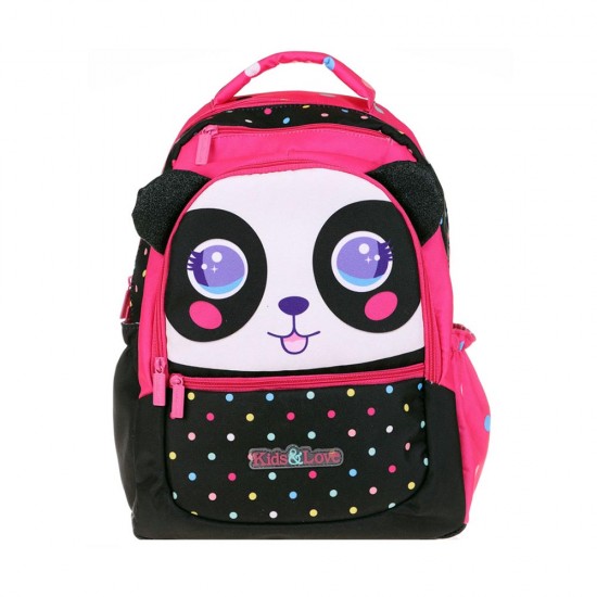 KAUKKO L5120 KIDS&amp;LOVE SIRT ÇANTASI OUTE FACE PANDA