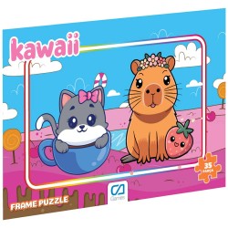 CA 5329-5330 FRAME PUZZLE 35 PRÇ KAWAII