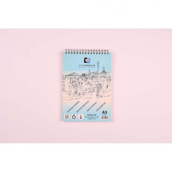 ALEX ALX-0285 SPR ESKİZ BLOK A5 120GR 40YP
