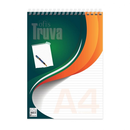 KESKİN 145501-99 A4 40YP ÇİZGİLİ BLOKNOT TRUVA