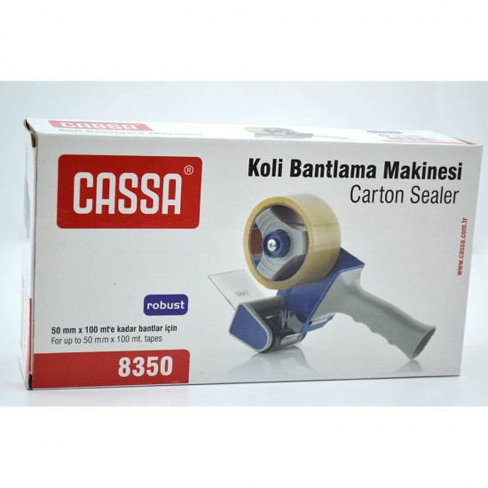 CASSA 8350 KOLİ BANT MAKİNASI 50X100M ROBUST