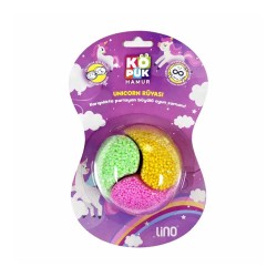 LİNO 153005 OYUN HAMURU KURUMAYAN KÖPÜK UNICORN RÜYASI
