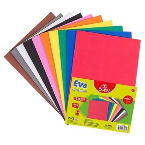 BU-BU EV0035 EVA 20X30CM 10 RENK