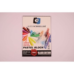 ALEX ALX-894 ART PASTEL FON BLOK 35X50 SİYAH