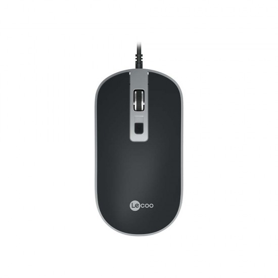 LECOO MS104 KABLOLU MOUSE USB SİYAH