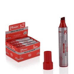 MİKRO MR6010 PERMANENT MARKÖR JUMBO 10MM KIRMIZI