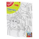 BU-BU TU0017 25X35 DESENLİ TUVAL
