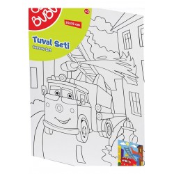 BU-BU TU0017 25X35 DESENLİ TUVAL