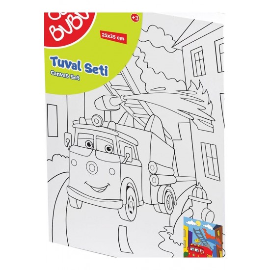BU-BU TU0017 25X35 DESENLİ TUVAL