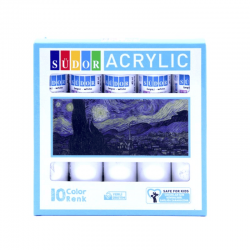 SÜDOR SD100-09 AKRİLİK BOYA 40ML BEYAZ