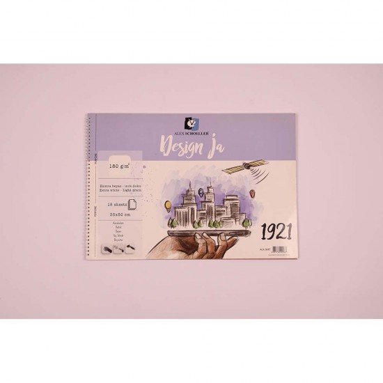 ALEX ALX-687 RESİM DEFTERİ 35X50 180GR 15YP