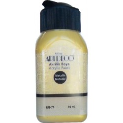 ARTDECO 071I-3720 METALİK AKRİLİK BOYA 75ML B.SEDEF
