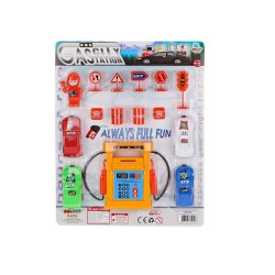 BYTOYS BLD-920 KARTELA ARABALI İSTASYON SETİ