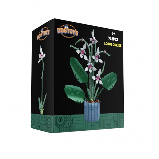 DOSTOYS 06289-101-1 BLOK LOTUS ORKİDE ÇİÇEK