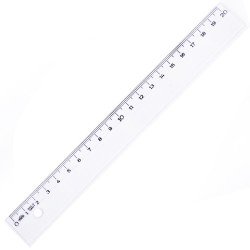 HATAS 0145 CETVEL PLASTİK NEON 20CM