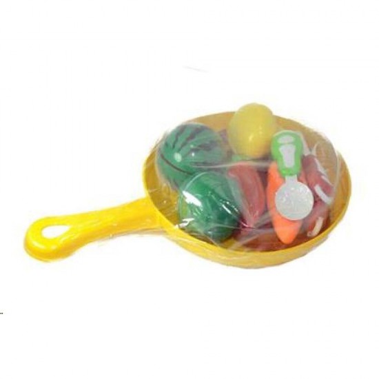 BİRLİK 15 PCS KESİLEBİLEN MEYVE&amp;SEBZE YEMEK DÜNYASI