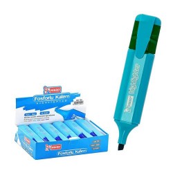 MİKRO MK701M FOSFORLU KALEM MAVİ