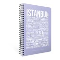 GIPTA 7335 İSTANBUL NOTES SPR SRT KPK DEF 17X24 80YP ÇİZGİLİ