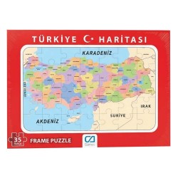 CA CAFRM-10150 FRAME PUZZLE TÜRKİYE HARİTASI