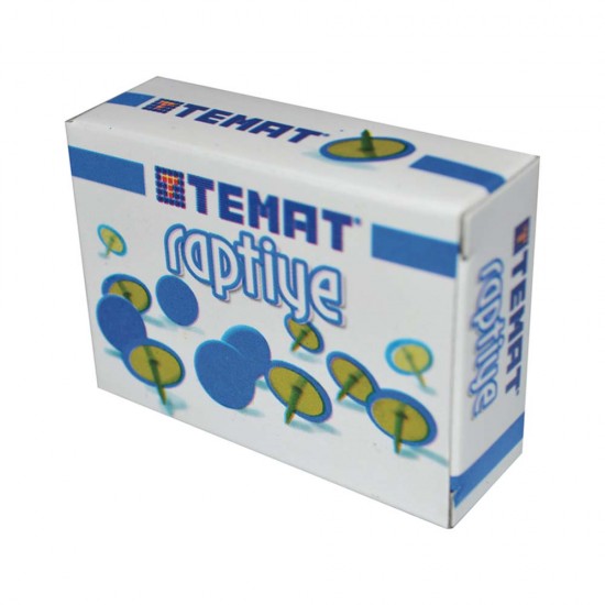 TEMAT 26508 RENKLİ RAPTİYE 300-M MAVİ