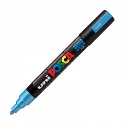 UNİ PC-5M POSCA POSTER MARKÖRÜ METALİK PEMBE