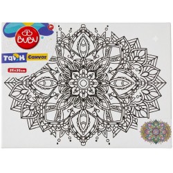 BU-BU TU0027 25X35 DESENLİ TUVAL YETİŞKİN
