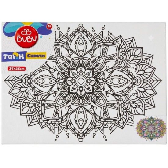 BU-BU TU0027 25X35 DESENLİ TUVAL YETİŞKİN