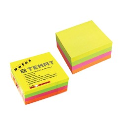 TEMAT 328745 YAP.NOT KAĞIDI 75X75 FOSFORLU RENK